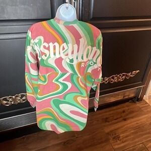 Disneyland Resort Spirit Jersey Retro Swirl Tie Dye LS Tee NWT Sz S Rare HTF OG